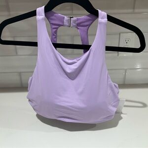 NWT ATHLETA Maldives Bra Cup Bikini Top Lilac Purple Size 38 D/DD NEW Swim